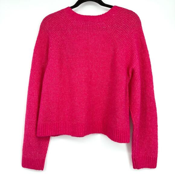 NWT Torrid Pink Vegan Cashmere Crop Cardigan Sweater‎ Size 2X - Picture 9 of 11